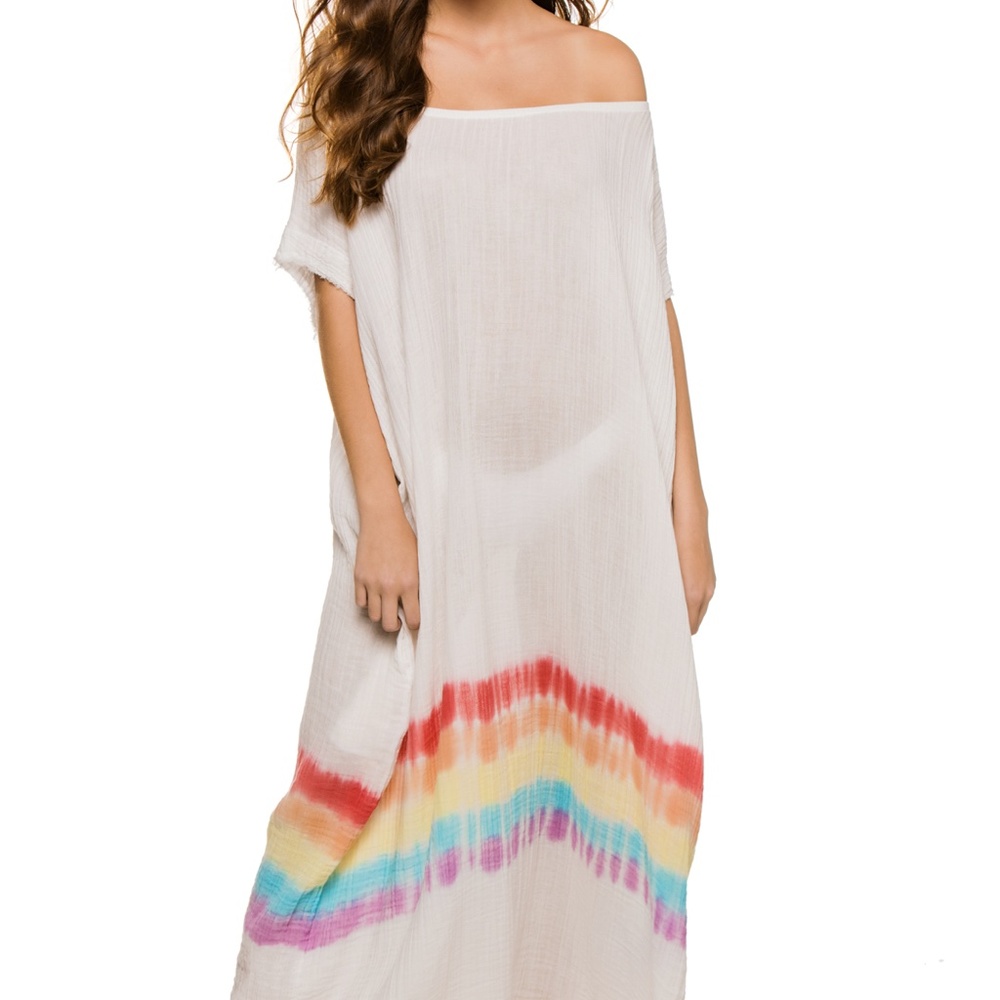 9 Seed Moonstone Off the Shoulder Maxi Dress